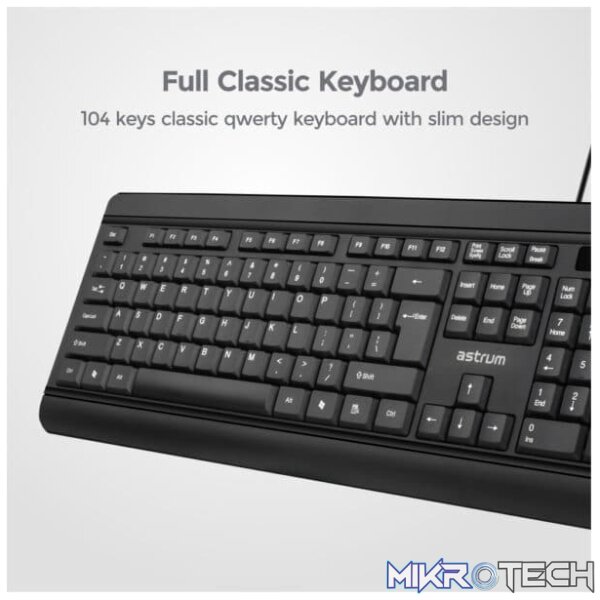 Wired USB Desktop Keyboard - KB170 - Image 3